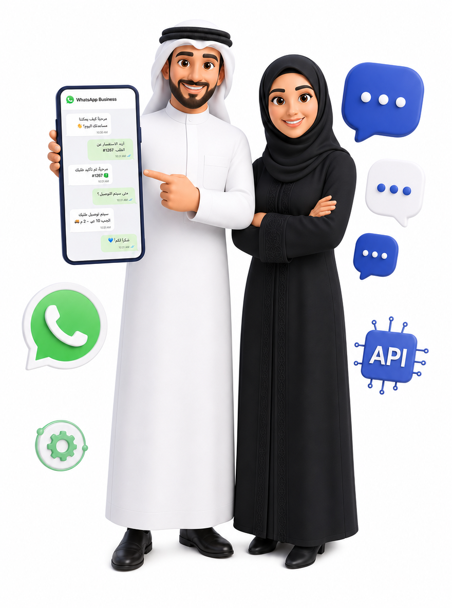 تابع فريقك عبر الواتساب