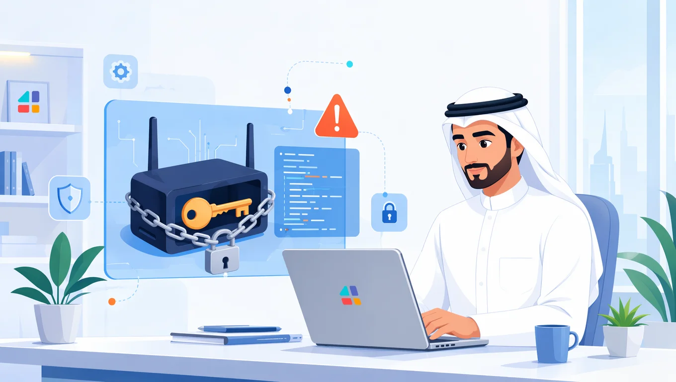 مسؤول تقنية سعودي يفحص ثغرة D-Link DIR-605L مع راوتر مقيد وتنبيه أمني