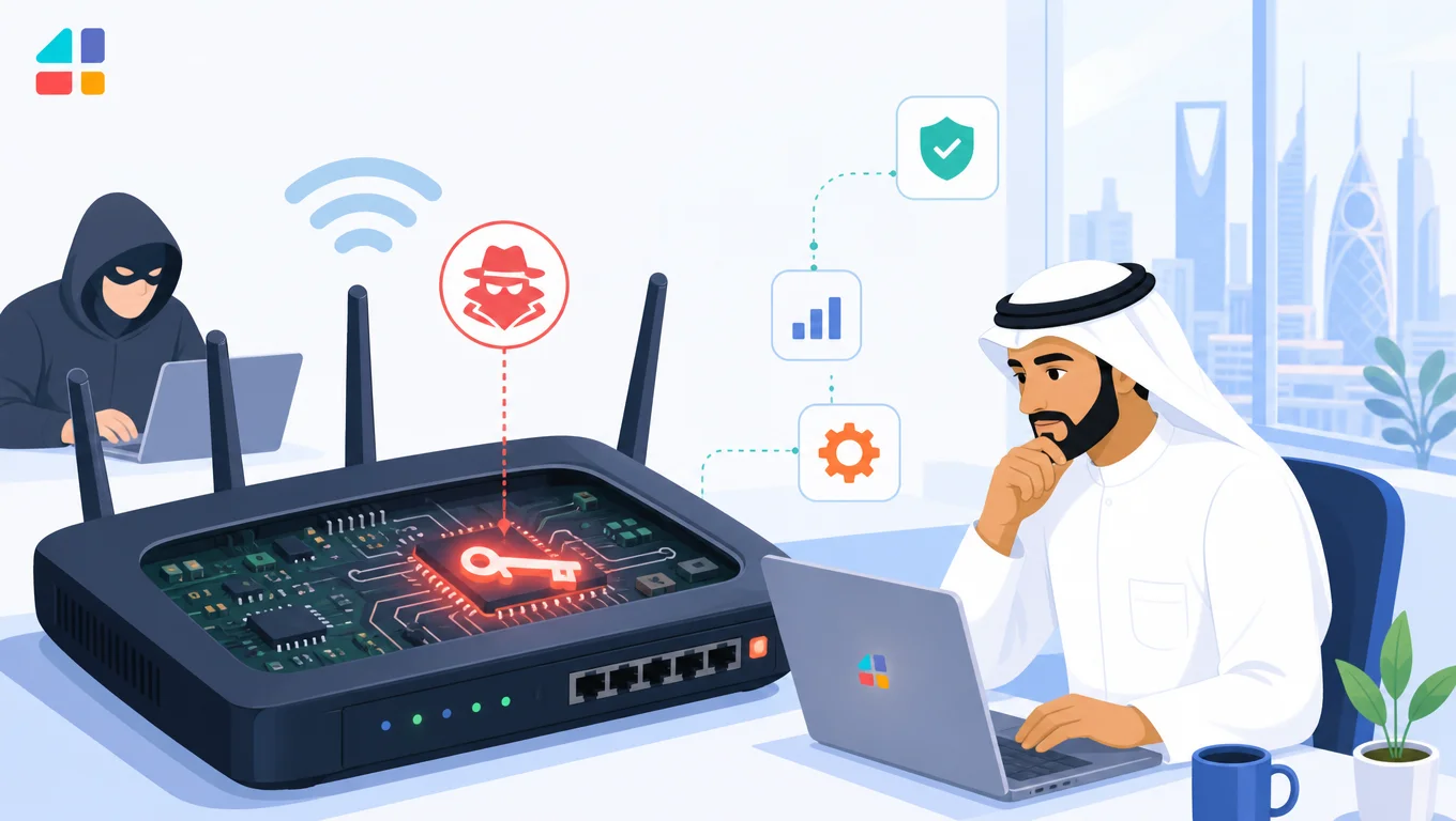 رسم يوضح ثغرة D-Link DIR-600L وباباً خلفياً عبر Telnet يهدد الشبكة