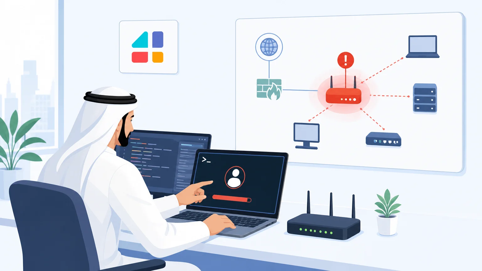 مختص أمن سيبراني سعودي يحلل ثغرة باب خلفي Telnet في راوتر D-Link DIR-600L