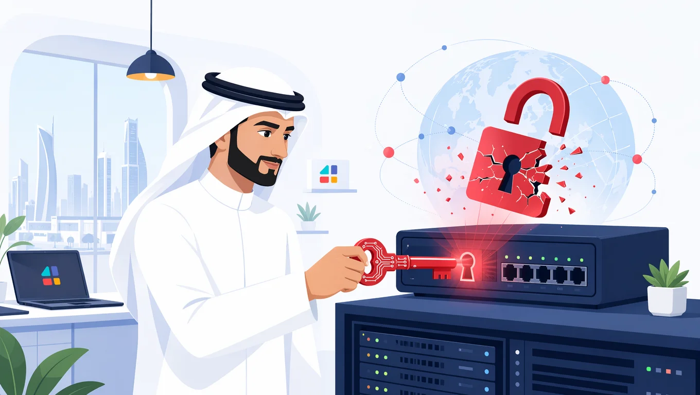 مسؤول تقنية سعودي يعالج ثغرة D-Link DIR-456U مع باب خلفي Telnet في الراوتر