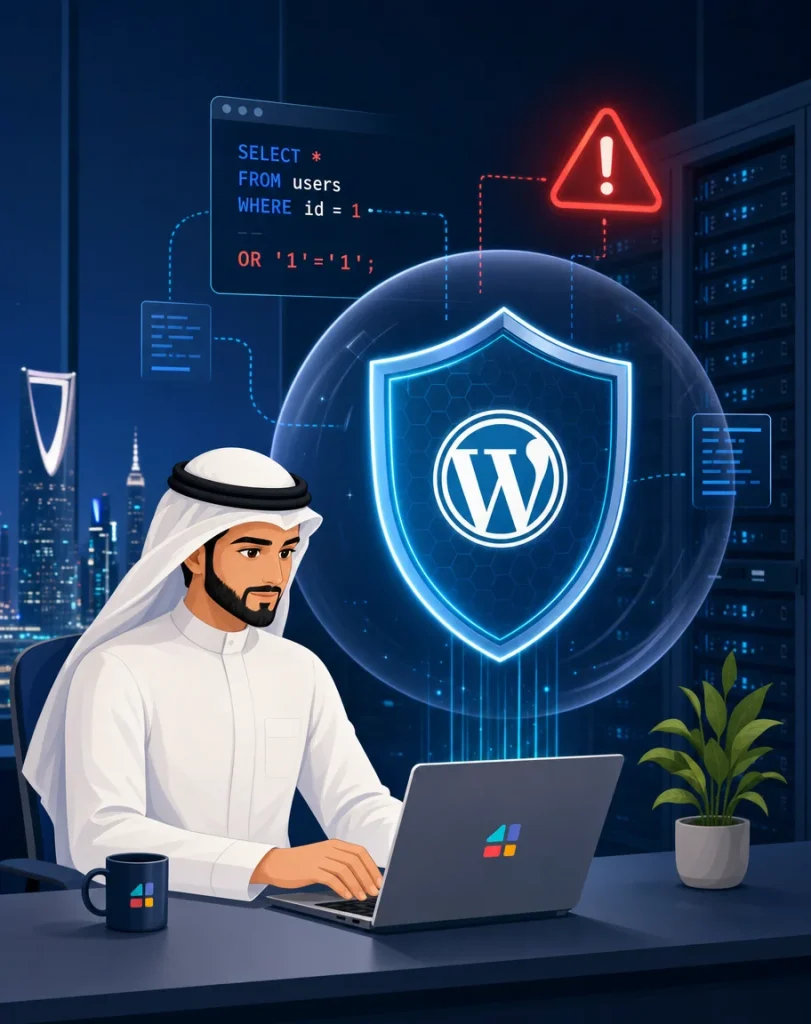 مطور سعودي يحمي موقع ووردبريس من ثغرة حقن SQL حرجة على حاسوبه المحمول