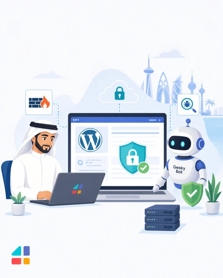 مطور كويتي يحمي موقع ووردبريس من ثغرة Geeky Bot الأمنية CVE-2026-5294