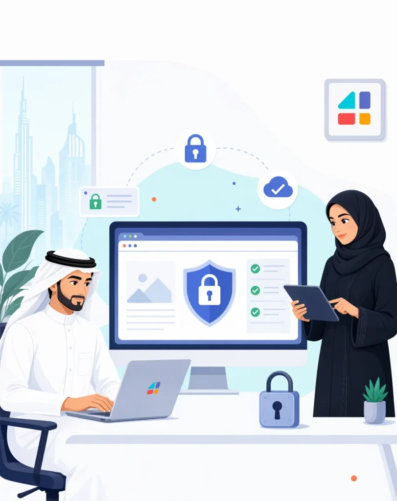رجل وامرأة عرب يعملان على حماية موقع ووردبريس من ثغرة MoreConvert Pro الأمنية