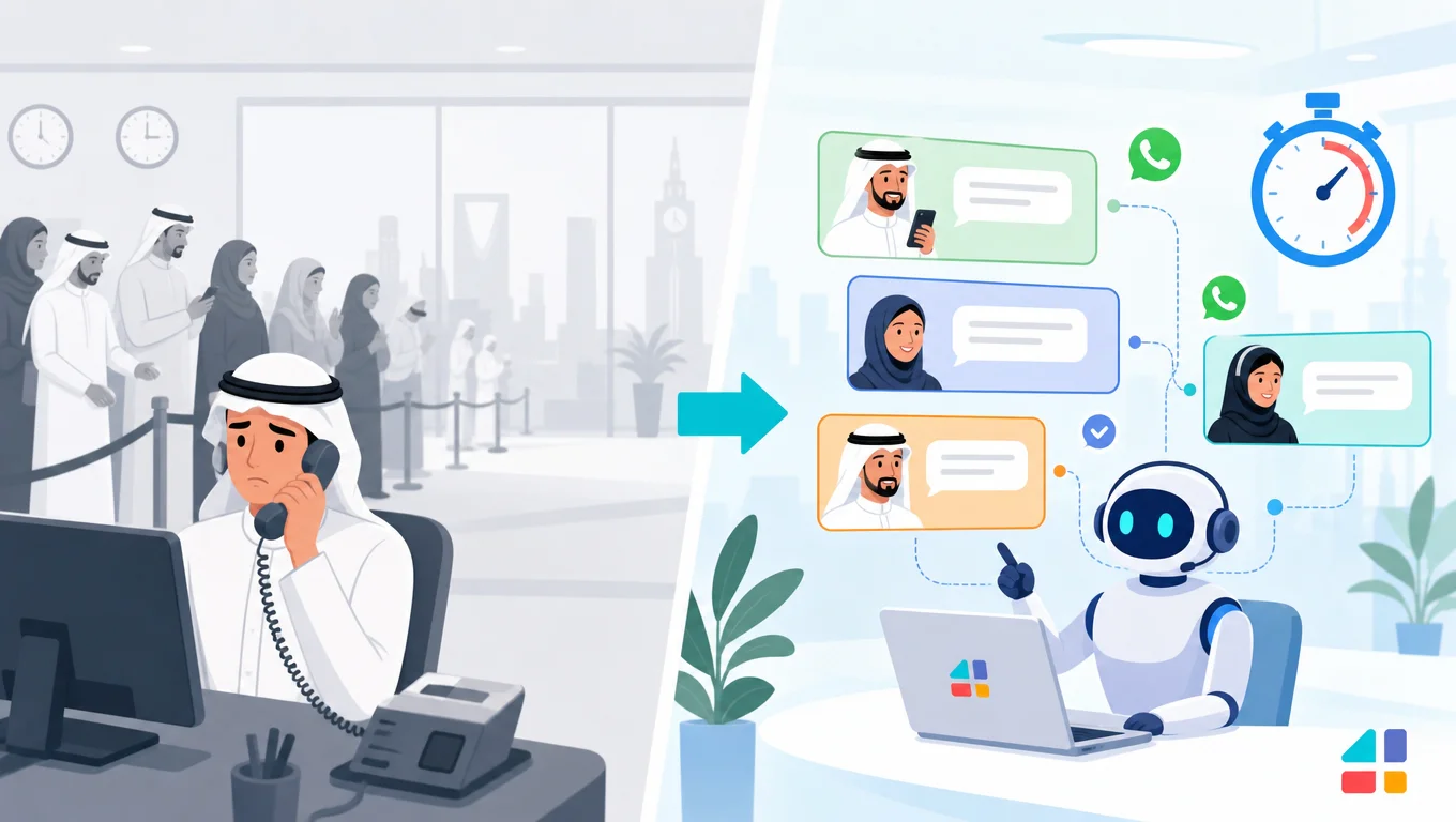 مقارنة بين خدمة العملاء التقليدية والذكاء الاصطناعي عبر واتساب أعمال لتجربة عملاء محسّنة