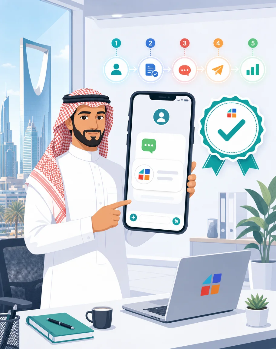 دليل تفعيل اسم المرسل Sender ID في السعودية عبر فورجوالي 2026