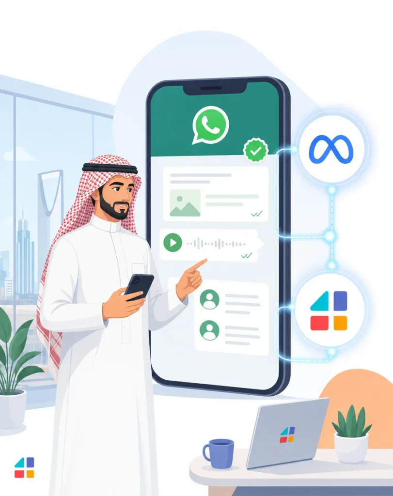 whatsapp business sending meta 4jawaly featured